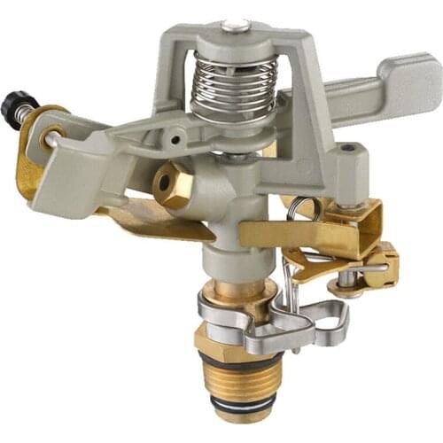 Zinc Alloy 360-Degree Rotating Rocker Sprinkler, Agricultural Irrigation Sprinkler, Landscaping Automatic Watering