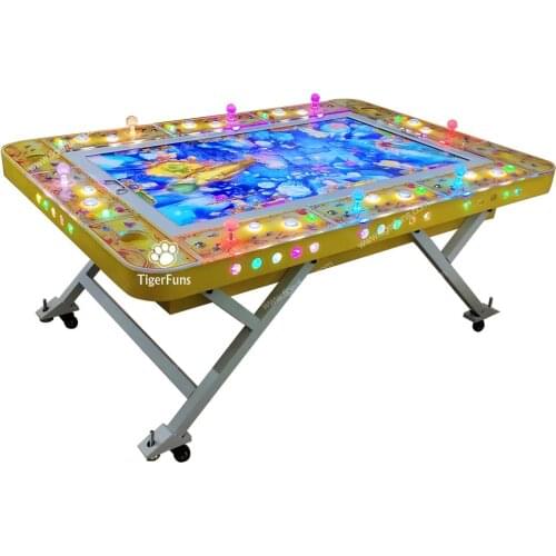Coin operated 8 Player 55 inch foldable fish game table/Fish game machine gambling/fishing game machine