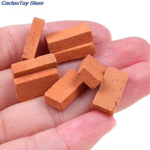 Hot sale 50PCS 1/16 miniature simulation brick diy sand table diorama landscape scenery