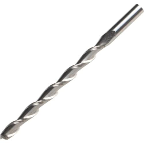 HUHAO 3.175mm SHK Carbide CNC Router Bits Two Flutes Spiral End Mills Double Flutes Milling Cutter Spiral PVC Cutter