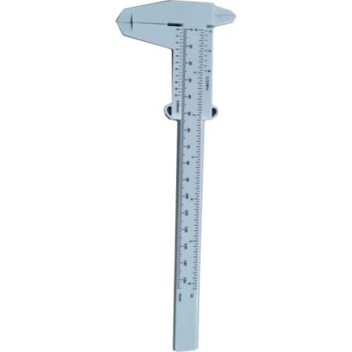 Ruler Caliper Measure Tools Double Scale Ruler Permanent Makeup Measuring Sliding Gauge 1pc