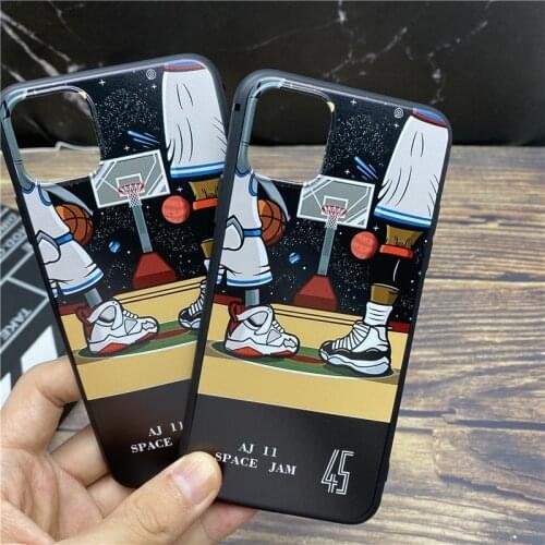 Fashion sports brand AJ 11 soft case for iphone 12 MINI 11 pro x xs max xr 8 7 plus SE silicone phone cover coque fundas capa