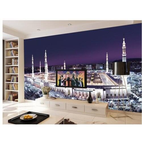 Custom photo wallpaper 3d TV wallpaper murals The setting wall of European architecture wall papers for living room decoration