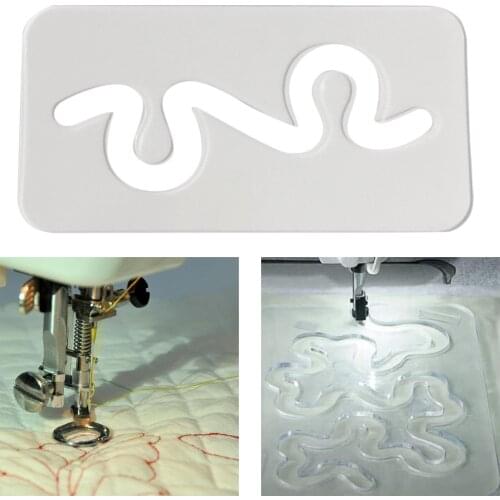 Sew Template Free Motion Templates Patchwork Quilting Ruler Template Stencil