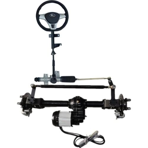 Factory slag pick machine bridge agricultural vehicle four-wheel-drive four-wheel-drive hydraulic drive axle power steering axle