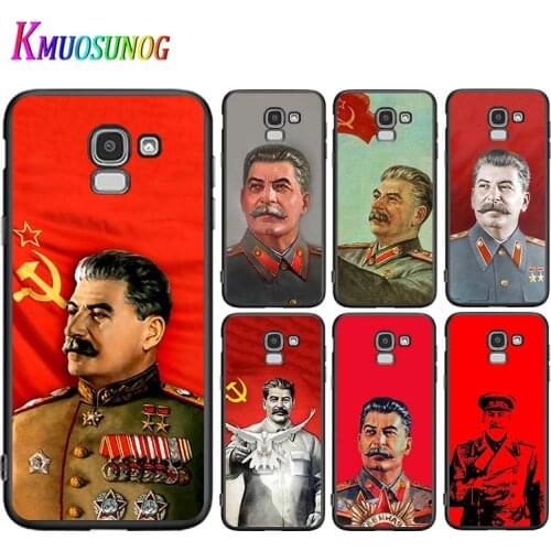 Soviet Union Leader Stalin For Samsung Galaxy J2 J3 J4 Core J5 J6 J7 J8 Prime duo Plus 2018 2017 2016 Silicone Phone Case