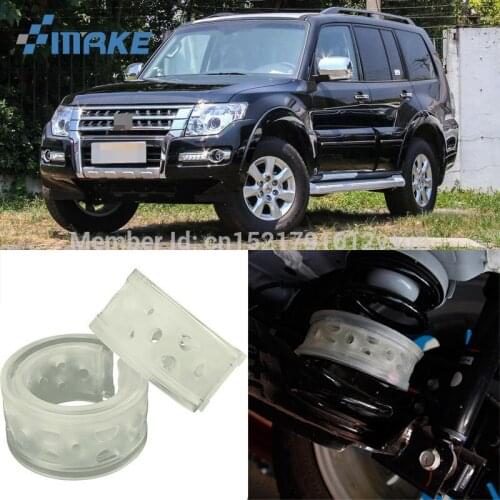 SmRKE For Mitsubishi Pajero Car Auto Shock Absorber Spring Buffer Bumper Power Cushion Damper Front/Rear High Quality SEBS