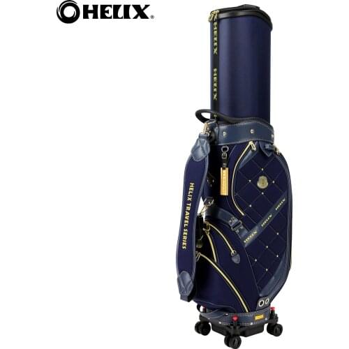 Helix YYK zipper wholesale lokable top disc golf backpack bag with wheels