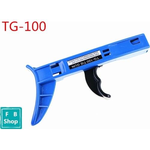 TG-100 Fastening and cutting tool special for Cable Tie Gun For Nylon Cable Tie width: 2.4-4.8mm