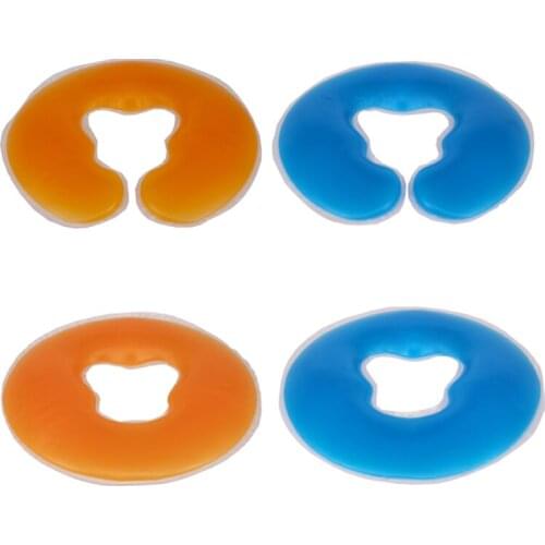 U Shape Pillow Body Relax Soft Reset Travel Washable Elastic Neck Comfortable Salon Face Massage Portable Silicon Cushion