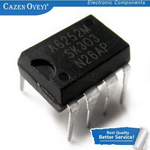 10pcs/lot STR-A6252M A6252M A6252 DIP-7 In Stock
