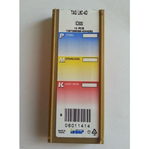 10PCS CARBIDE INSERT TAG L5C-4D IC830