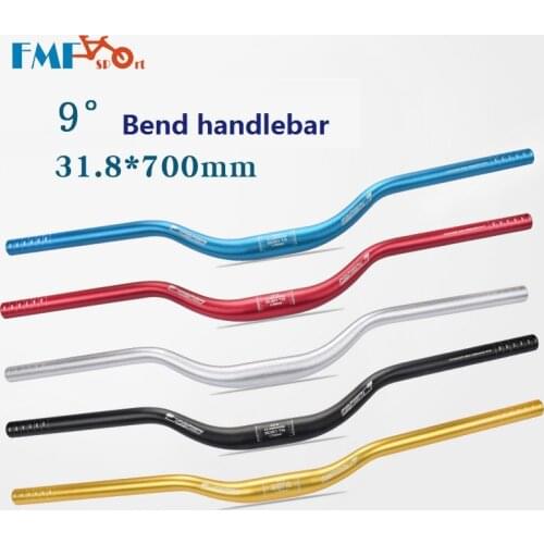 Bicycle Swallow Shaped Handlebar Bent Bar MTB Road Bike Handlebar 31.8mm 700mm High Strength Aluminum Alloy Bicycle Accessories