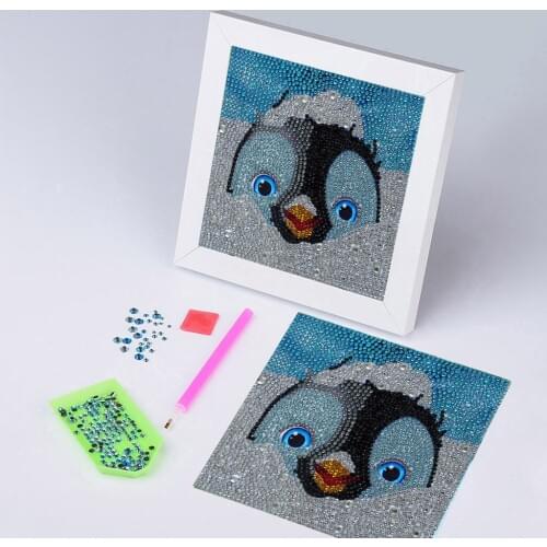 Lovely Penguin Diamond Painting 5D Special Shaped Full Drill Diamond Embroidery DIY Handmade Rhinestone Art Crafts Home Decors