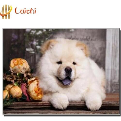 Diamond Painting Dog Chow chow Animal Sale Special Offer New 2021 5D Diy Rhinestone Picture Cross Stitch Mosaic Picture Decor