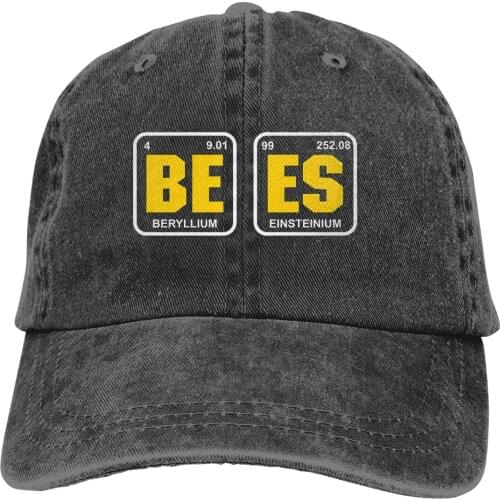 BEES Bee Beekeeper Honeycomb Save The Bees Gift Baseball Cap cowboy hat Peaked cap Cowboy Bebop Hats Men and women hats