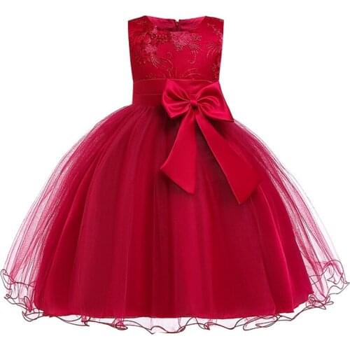Elegant Girls Dress Baby Girls Gown Toddler Party Wear Kids Dresses For Girls Ceremony Vestido Christmas Clothes Princess dress