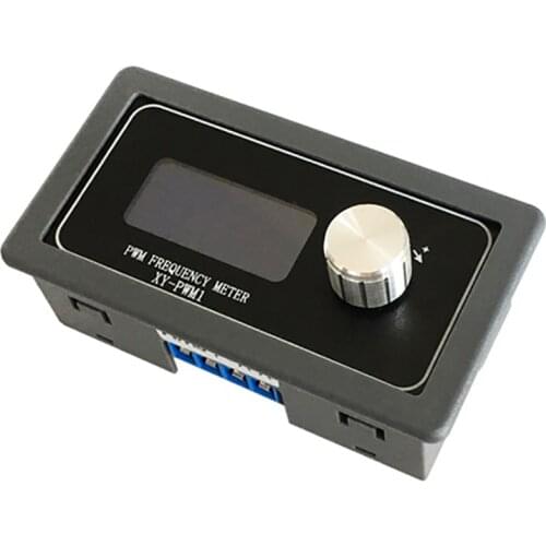 PWM Pulse Frequency Duty Cycle Square Wave Signal Generator Module with 2 Modes & Lock 1Hz-150kHz Adjustable PWM Frequency Meter