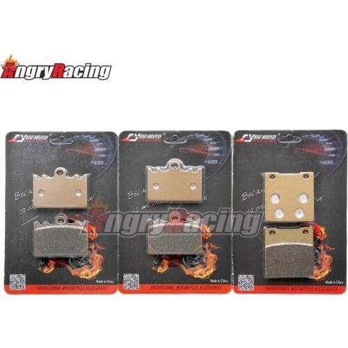 Motorcycle Front Rear Brake Pads sets For Kawasaki ZXR400 L1-L9 91-03 ZXR 400 1991-2003