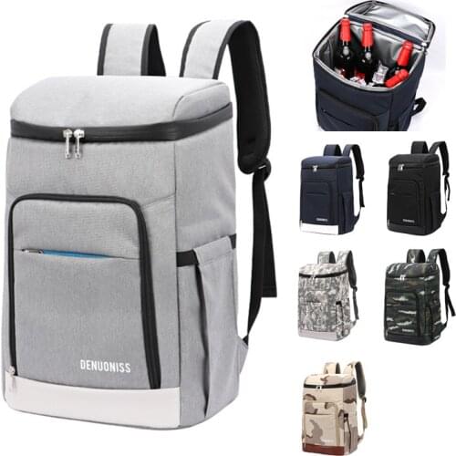 Picnic Basket Camping Cooking Supplies Thermal Travel Backpack Tourism Beach Fridge Insulated Work Food Lunch Box Cooler Bags