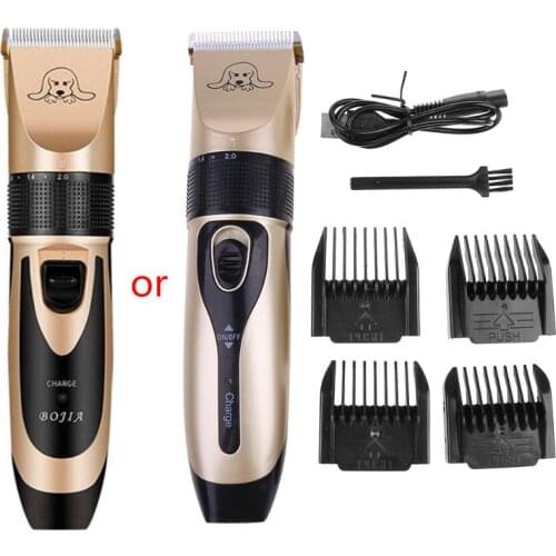 Professional Electric Pet Hair Clippers Dog Fur Trimmer Grooming Hairdresser Kit Rechargeable Cordless Haircut Cutting Shaver