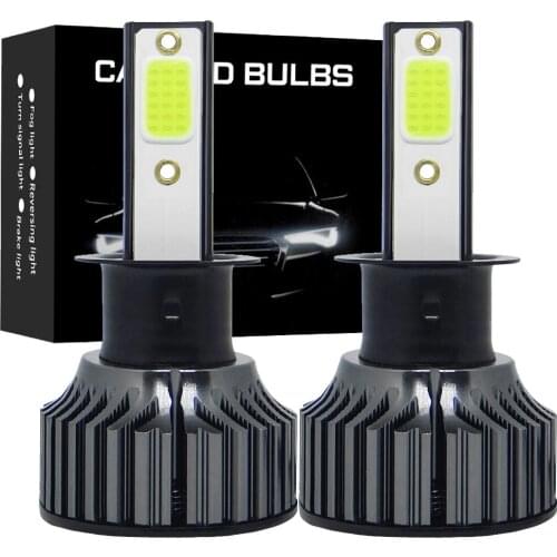 Mini Car Headlight 9000LM 30W H4 LED H7 H1 H3 H8 H11 9005 9006 3000K 6000K 8000K Car Auto Headlamp Led Lights for Car No Fan