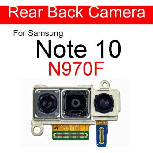 Main Rear Camera Module Flex Cable For Samsung Galaxy Note 10 Note10 Front Small Camera Replacement Repair Parts