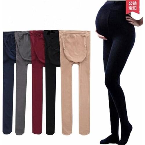 Pregnant Women Underwear Pants Step Foot Socks High Elastic Tight Stockings Adjustment Maternity Clothes