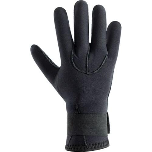 Anti-slip Keep Warm Neoprene Gloves Winter Swimming Diving Gloves 3mm With Hook & Loop Sailing Spearfishing Guantes Para Nadar