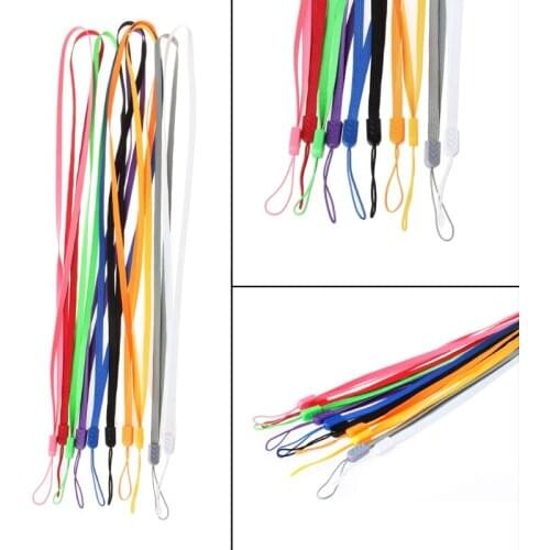 44cm Long Neck Lanyard Strap Rope For Cell Phone USB Flash Drive Key ID Card Badge