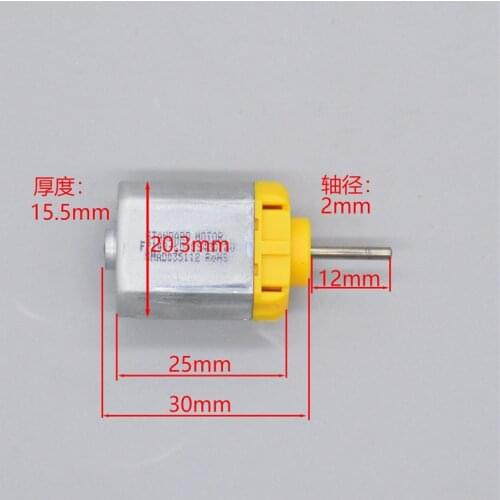 Standard FP-140KD/09430 Carbon Brush Motor 140 Engine DC 12V-24V 13300RPM High Speed Rear Output Shaft