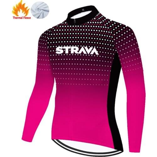 Strava Winter Thermal Fleece Men Completo Estivo Attrezzature Roupa Masculino 자전거 Maillot Ciclismo Hombre Fietskleding Heren