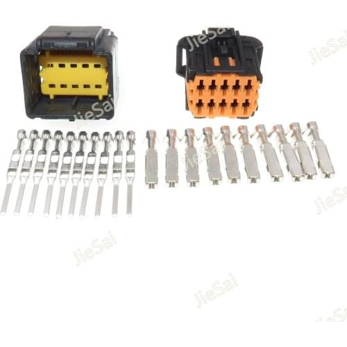 10 Pin 98823-1011 Female Male Electrical Automotive Wire Harness Connector For Chevrolet Peugeot