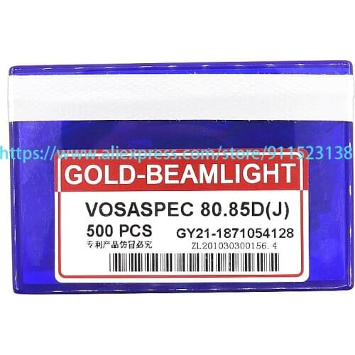 500 Pcs Genuine Gold Beamlight Knitting Needles VosaSpec 80.85D(J) For SHIMA SEIKI Chinese Knitting Machine 12G Needle