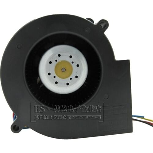 New Original SANYO 9733 turbo centrifugal fan blower 12V 3.8A 97*97*33mm 9BMB12P2J619 big wind capacity 4pin