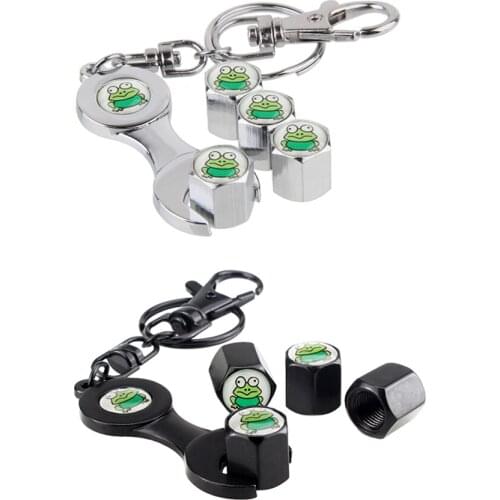 For Hyundai Honda Buick Jeep Wrangler Range Rover Alfa Romeo Volvo Audi Creative Styling Car Tyre Valve Stem Caps Rim Stickers