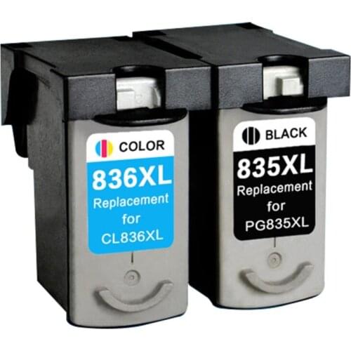 YI LE CAI Compatible ink cartridge for PG835 CL836 for Canon PIXMA IP1188 MC2150 MC3150 MC3250 MC4250 MC4150 MX435 MX515