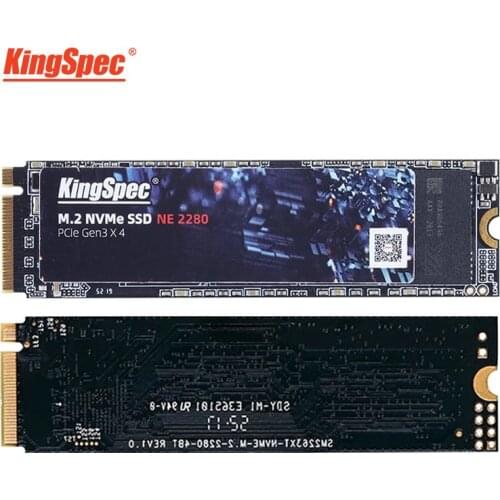 KingSpec M.2 NVMe SSD with Dram 1TB M2 PCIe NVMe Solid State Disk Internal Hard Drive for Desktop Laptop with Cache High Speed