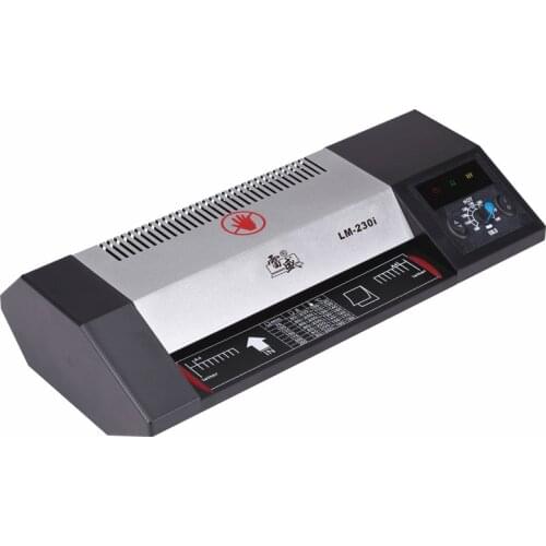 A4 laminator laminating machine plastic sealing cold double use 4 rubber roller all steel shell