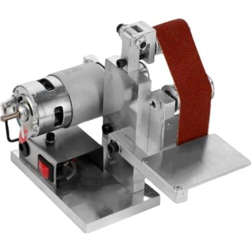 Type10 Small Belt Machine DIY Electric Polishing Machine Grinding Machine Fixed Angle Sharpening Knife Blade Machine Desktop