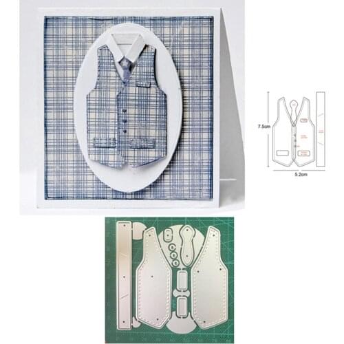 Metal cutting dies cut die mold suit shirt tie frame decoration Scrapbook dies paper craft knife mould blade punch stencils dies