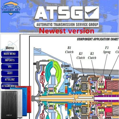 Newest Auto repair software 2017 ATSG Automatic Transmissions Service Group Repair Information Repair Manual Diagnostics Softwar