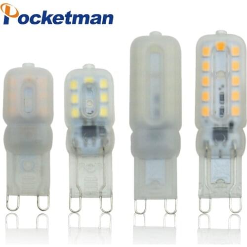 NEW G9 led 14LEDS 22LEDS AC 220V 230V 240V G9 lamp Led bulb SMD 2835 LED g9 light Replace 30/40W halogen lamp light