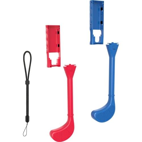 Removable Controller Hand Grips For Joy Con Nintend Switch Golf Clubs Grip Console Gamepad Components Game Accessories Drop Kind