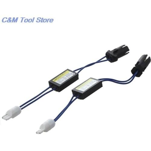 T10 Canbus Cable 12V LED Warning Canceller Decoder 501 T 10 W5W 192 168 Car Lights NO Error Canbus OCB Load Resistor 1pc
