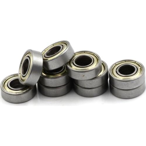 10pcs/lot 8x19x6 mm Miniature 698RS Ball Bearings High Quality 698 Z ZZ Bearings New F698-2RS Carbon Steel Bearings