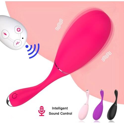 10 Speed Remote Control G Spot Clitoris Stimulator Vagina Panty Vibrating Eggs Bullet Vibrator For Female Voice Control Love Egg