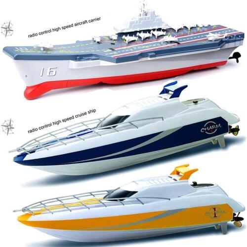 2.4G Mini RC Boat Toy High Speed Racing Rechargeable Batteries For Children Wireless Boat Remote ControlKids Gifts