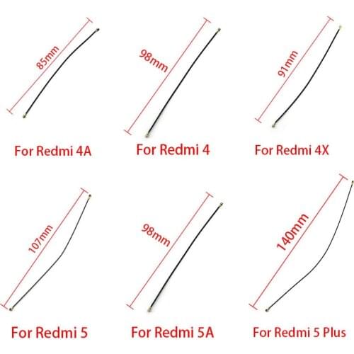 2Pcs/lot Antenna Signal Wifi Aerial Flex Cable Ribbon For Xiaomi Redmi 3 3S 4 4A 4X 5A 5 Plus 6 6A 7 S2