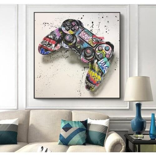 DIY 5D Diamond Painting Graffiti Art Abstract Game Full Square/Round Diamond Embroidery Cross Stitch Mosaic room Decor
